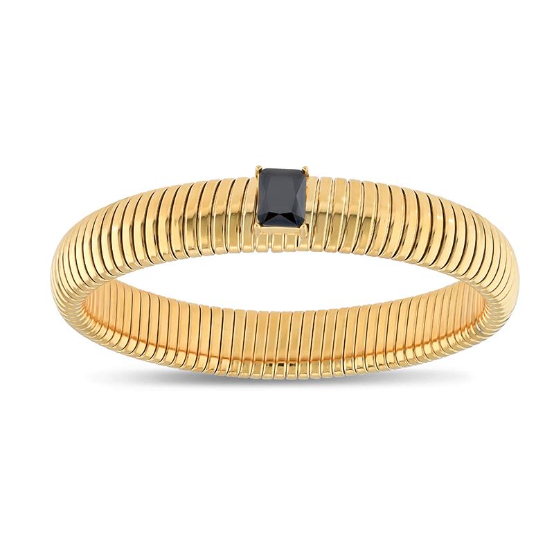Opulence DiamondAura Bangle (black)